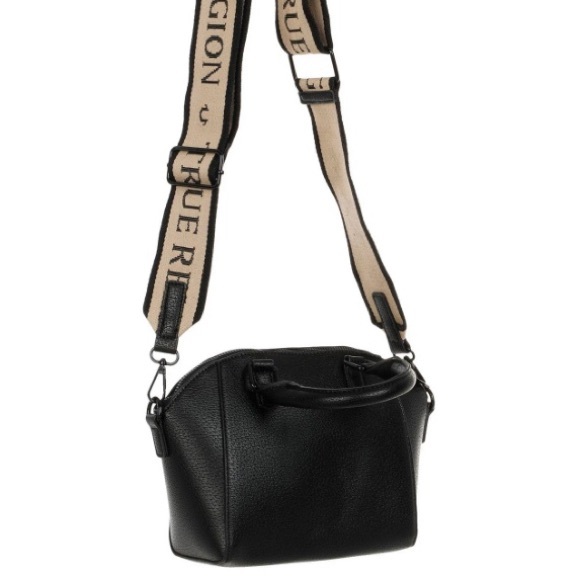 True Religion Logo Strap Solid Mini Satchel - Picture 4 of 4